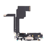 iPhone 15 Pro Max Laddkontakt med Flexkabel - Vit