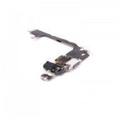 Charging Port Assembly Compatible for iPhone 11 Pro White Pulled