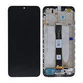 Xiaomi Redmi 10A (2022) Skärm med LCD Display Original - Svart