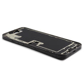 Middle Frame Assembly With Power And Volume Button (US Version) Compatible for iPhone 16 Pro Max Black Titanium Pulled