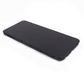 Display complete with housing Compatible for Samsung Galaxy A22 5G Black Service Pack