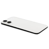 Back Cover incl. Camera lens, Flash Light and Wireless Charging Compatible for iPhone 16 White Pulled