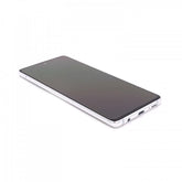 Display Assembly Complete with Housing Compatible for Samsung Galaxy A51 5G White Service Pack