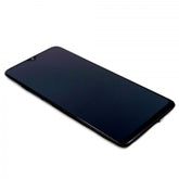 Display Assembly Complete with Housing Compatible for Samsung Galaxy A30s (SM-A307F) Black Service Pack