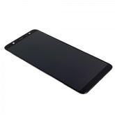 Display Assembly (with Adhesive) Compatible for Samsung Galaxy A6 Plus 2018 (A605F) Black Service Pack