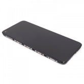 Display Assembly (with Adhesive) Compatible for Samsung Galaxy A11 Black Service Pack