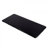 Display Assembly Complete with Housing Compatible for Samsung Galaxy A71 (A715F) Black Service Pack