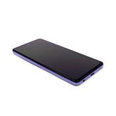 Display Assembly Complete with Housing Compatible for Samsung Galaxy A52 5G Purple Service Pack