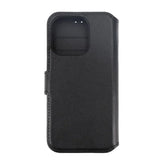 iPhone 15 Pro Max Plånboksfodral Läder Rvelon - Svart