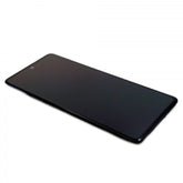 Display Assembly Complete with Housing Compatible for Samsung Galaxy A51 (A515F) Black Service Pack