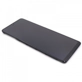 Display Assembly Complete with Housing Compatible for Samsung Galaxy A31 Black Service Pack