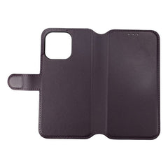 iPhone 15 Pro Max Plånboksfodral Läder Rvelon - Lila