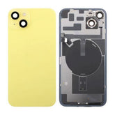iPhone 14 Plus Baksida Glas - Gul