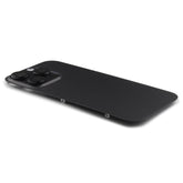 Back Cover incl. Camera lens, Flash Light and Wireless Charging Compatible for iPhone 16 Pro Black Titanium Pulled