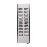 USB Multiadapter med 20st USB-A 2.0 uttag (90W)