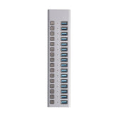USB Multiadapter med 16st USB-A 3.0 uttag (90W)
