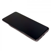 Display Assembly Complete with Housing Compatible for Samsung Galaxy A80 2019 (A805F) Black Service Pack