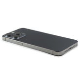 Rear Housing with small parts (EU Version) Compatible for iPhone 13 Pro Black Refurbished