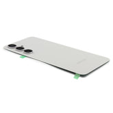 Back Cover Compatible for Samsung Galaxy S24 FE (SM-S721B) Silver Pulled
