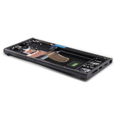 Middle Frame Assembly Compatible for Samsung Galaxy S23 Ultra (SM-S918B) Phantom Black Service Pack