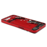 Middle Frame Assembly (US Version) Compatible for iPhone 14 Plus Red Pulled