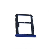 Huawei Mate 10 Lite Minneskort/Simkortshållare - Blå