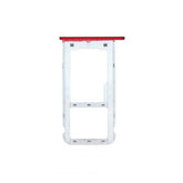 Huawei P9 Lite Mini Minneskort/Simkortshållare - Röd