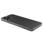 Rear Housing with small parts (EU Version) For iPhone 12 Pro Max Black Pulled B