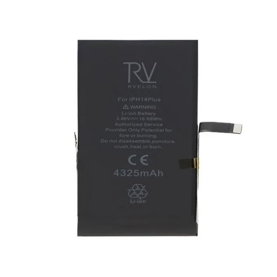 iPhone 14 Plus Batteri 4325mAh Ingen Progammering, 100% Hälsa