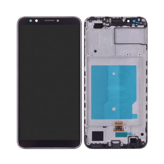 Huawei Y7 2018 Skärm/Display OEM - Svart