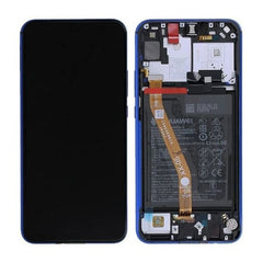 Huawei P Smart Z Display LCD Display Original + Batteri - Blå