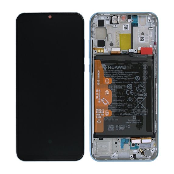 Huawei P Smart S/Y8P LCD Display Original + Batteri - Breathing Crystal
