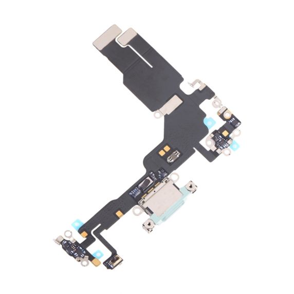 iPhone 15 Laddkontakt med Flexkabel - Blå