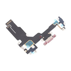 iPhone 15 Laddkontakt med Flexkabel - Rosa