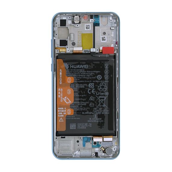 Huawei P Smart S/Y8P LCD Display Original + Batteri - Breathing Crystal