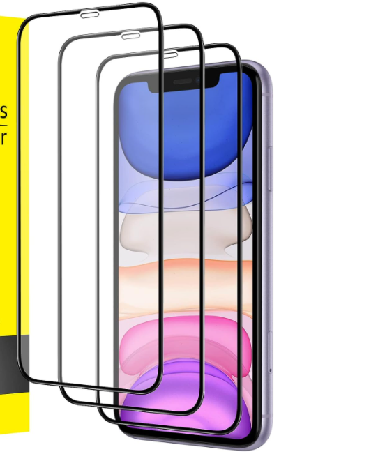 Premium Tempered screen protection for iPhone XR/11, 10P
