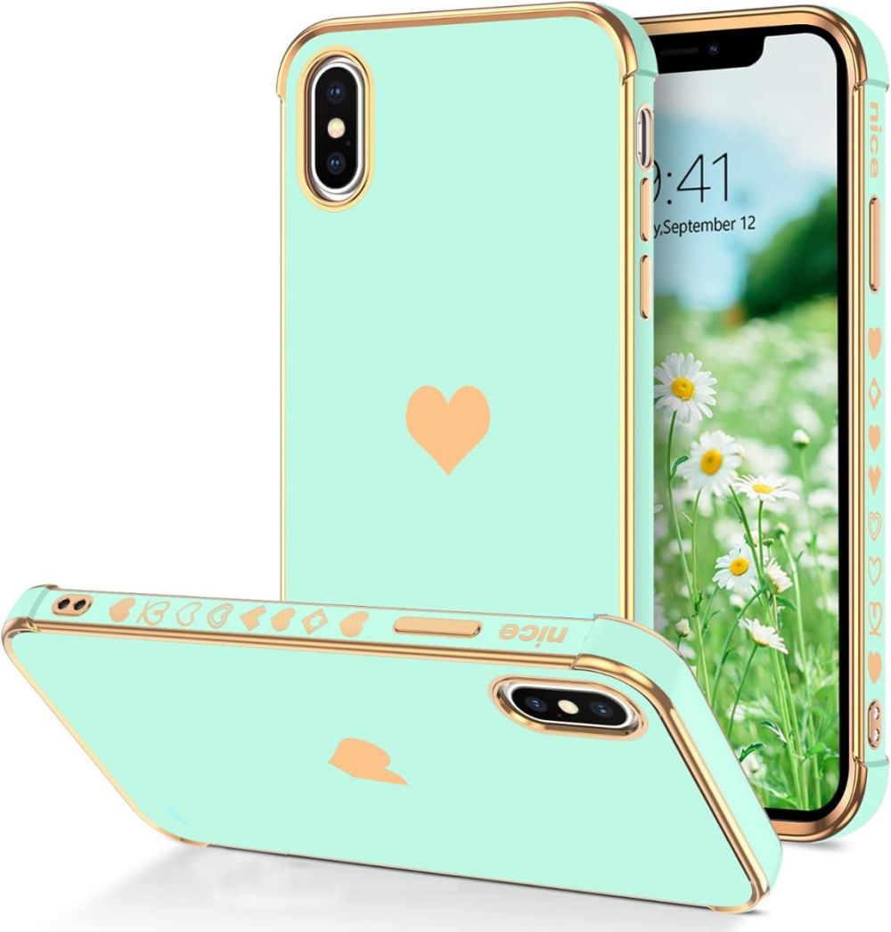TURTOS - Protective case for iPhone XS Max - Mint Green