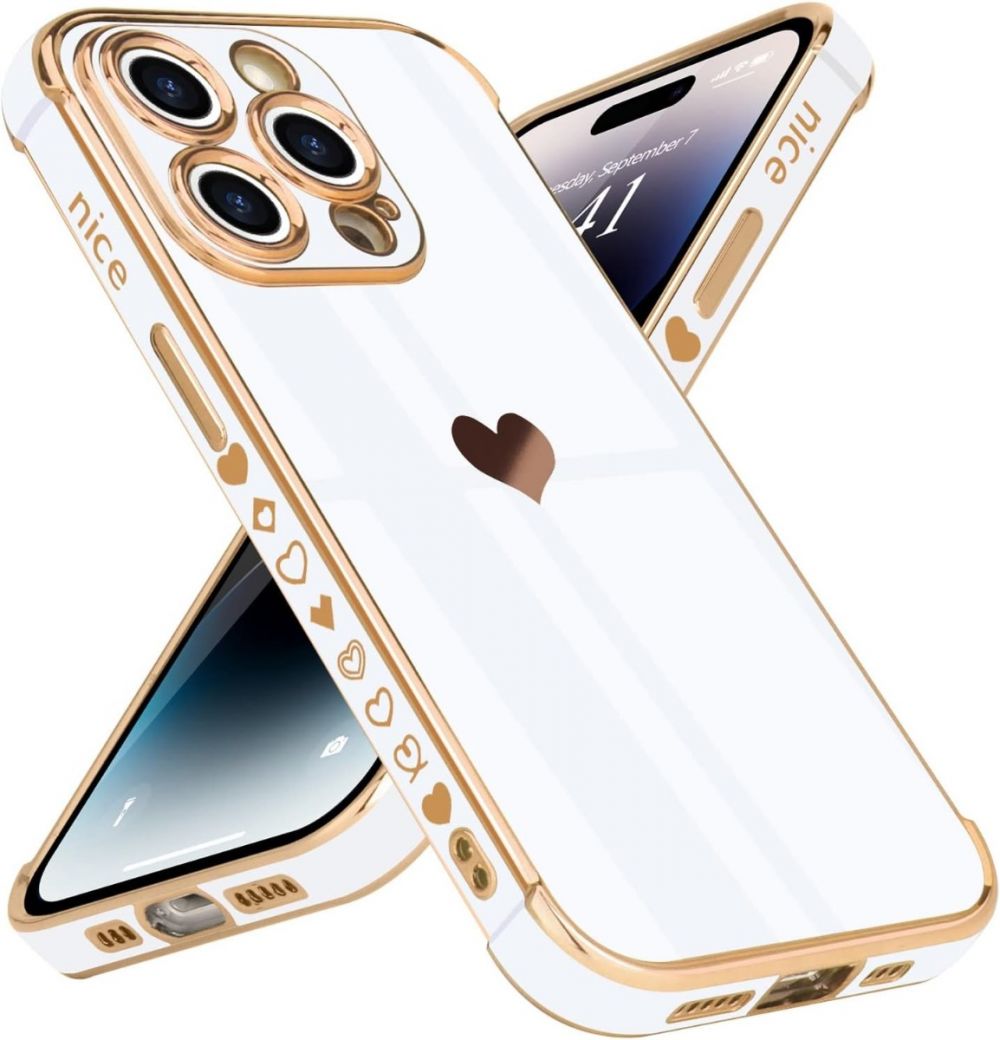 TURTOS - Protective case for iPhone 12 pro max - White