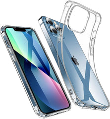 Transparent TPU Case for (AntiShock) iPhone 14 Pro