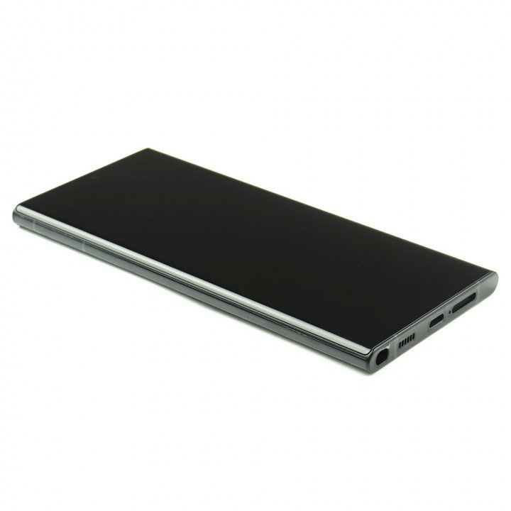 Display Assembly Complete with Housing Compatible for Samsung Galaxy S22 Ultra (SM-S908B) Graphite Service Pack