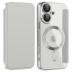 iPhone 16 Plus Fodral med Kortplatser - Grå