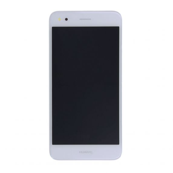 Huawei P9 Lite Mini Skärm med LCD Display med Batteri Original - Vit