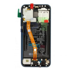 Huawei Mate 20 Lite Skärm med LCD Display med Batteri Original - Blå