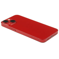 Rear Housing with small parts (US Version) Compatible for iPhone 13 Mini Red Pulled