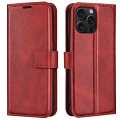 iPhone 16 Pro Max Fodral med plånbok - Röd