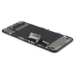 Display Assembly (Toshiba: C11/F7C) (incl. Backplate) Compatible for iPhone 11 Black Pulled