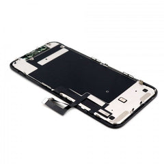 Display Assembly (LG: DTP/C3F) (incl. Backplate) Compatible for iPhone 11 Black Pulled