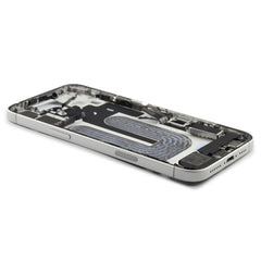 Middle Frame With Power And Volume Button For iPhone 16 Plus (EU Version) White Pulled