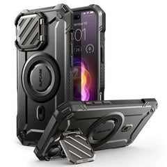 Supcase iPhone 16 Unicorn Beetle XT MagSafe Skal - Svart