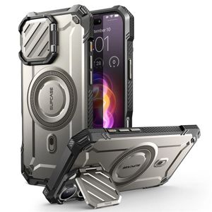 Supcase iPhone 16 Pro Unicorn Beetle XT MagSafe Skal - Grå